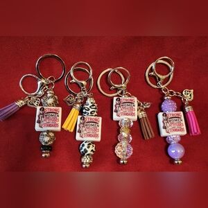 Inspirational Keychain Or Bag Charm-BUYER'S CHOICE NIP